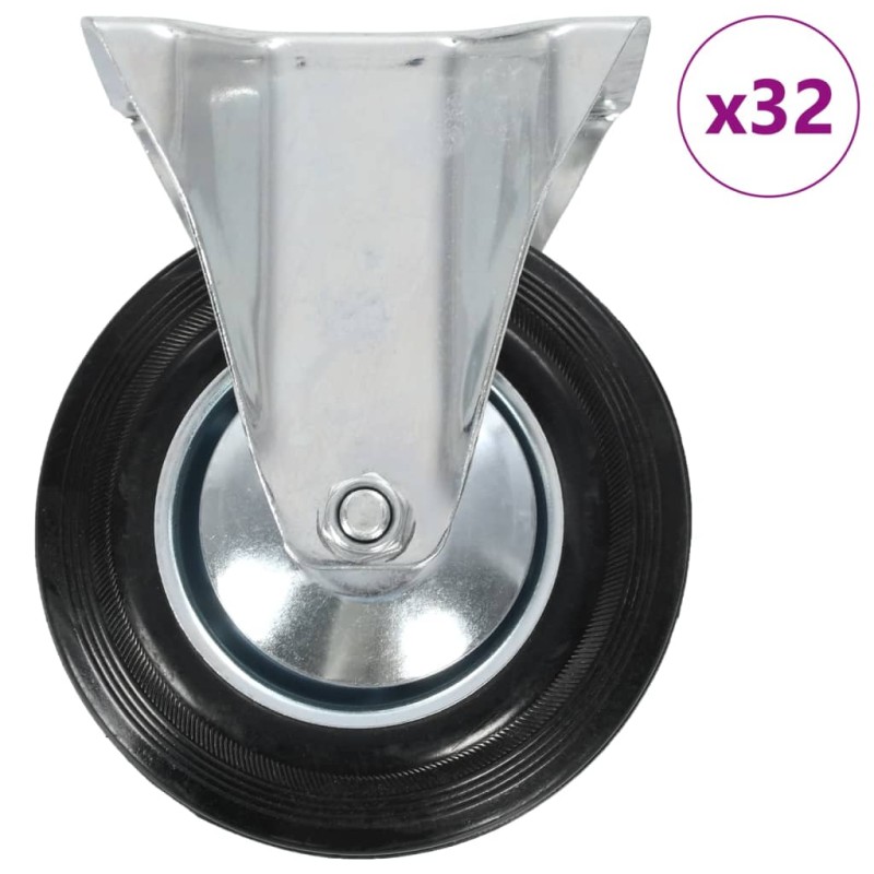 vidaXL 32 Stk. Bockrollen 160 mm vidaXL 32 Stk. Bockrollen 160 mm