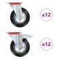 vidaXL 24 Stk. Lenkrollen 160 mm vidaXL 24 Stk. Lenkrollen 160 mm