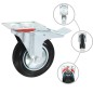vidaXL 24 Stk. Lenkrollen 160 mm vidaXL 24 Stk. Lenkrollen 160 mm