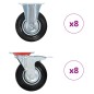 vidaXL 16 Stk. Rollen 125 mm vidaXL 16 Stk. Rollen 125 mm