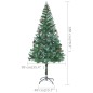 Künstlicher Weihnachtsbaum mit LEDs & Kugeln & Zapfen 180 cm Künstlicher Weihnachtsbaum mit LEDs & Kugeln & Zapfen 180 cm