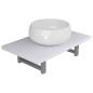 vidaXL 2-tlg. Badmöbel-Set Keramik Weiß vidaXL 2-tlg. Badmöbel-Set Keramik Weiß