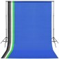 vidaXL Fotostudio Set mit Hintergrund und Lampen-Set vidaXL Fotostudio Set mit Hintergrund und Lampen-Set