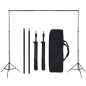 vidaXL Fotostudio Set mit Hintergrund und Lampen-Set vidaXL Fotostudio Set mit Hintergrund und Lampen-Set