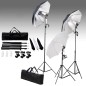 vidaXL Fotostudio Set mit Hintergrund und Lampen-Set vidaXL Fotostudio Set mit Hintergrund und Lampen-Set