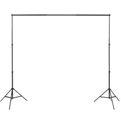 vidaXL Fotostudio-Set mit Leuchten, Schirmen, Hintergrund, Reflektor