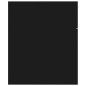 vidaXL Badmöbel-Set Schwarz Holzwerkstoff vidaXL Badmöbel-Set Schwarz Holzwerkstoff