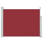 vidaXL Ausziehbare Seitenmarkise 120×500 cm Rot vidaXL Ausziehbare Seitenmarkise 120×500 cm Rot