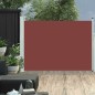vidaXL Ausziehbare Seitenmarkise 120×500 cm Braun vidaXL Ausziehbare Seitenmarkise 120×500 cm Braun