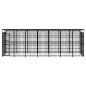 vidaXL Outdoor-Hundezwinger mit Dach Stahl 12,9 m² vidaXL Outdoor-Hundezwinger mit Dach Stahl 12,9 m²