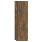 vidaXL 4-tlg. TV-Schrank-Set Räuchereiche Holzwerkstoff vidaXL 4-tlg. TV-Schrank-Set Räuchereiche Holzwerkstoff