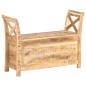 vidaXL Flurbank 103 x 33 x 72 cm Massivholz Mango vidaXL Flurbank 103 x 33 x 72 cm Massivholz Mango