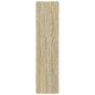 vidaXL Eckregal Sonoma-Eiche 33x33x132 cm Holzwerkstoff vidaXL Eckregal Sonoma-Eiche 33x33x132 cm Holzwerkstoff