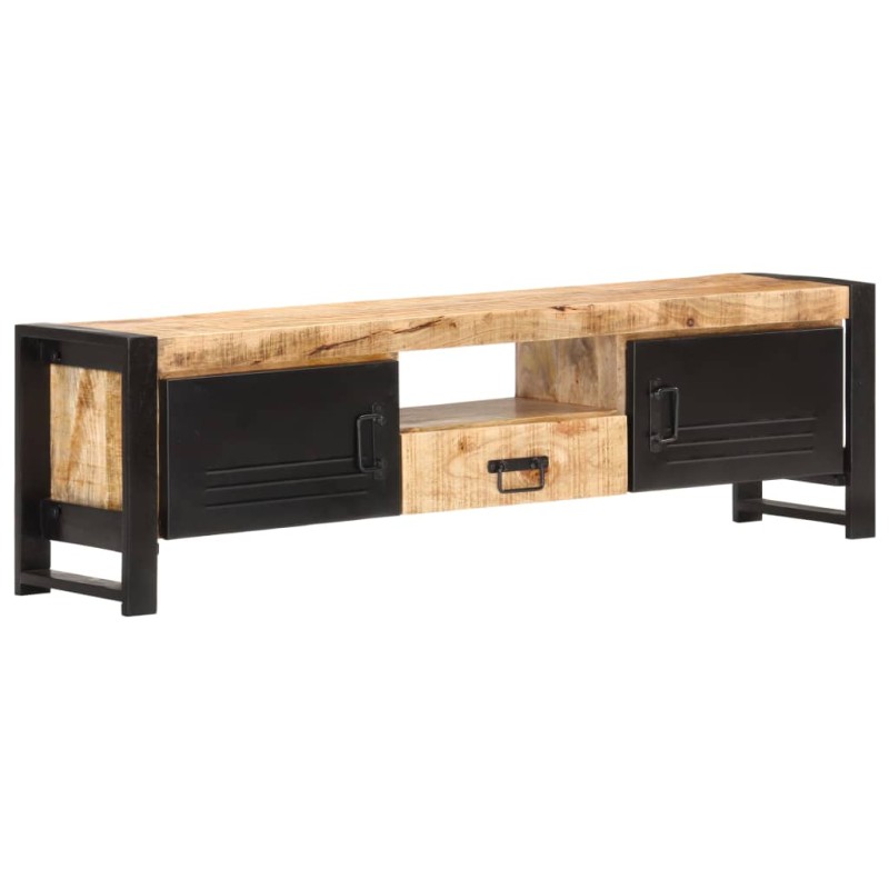 vidaXL TV-Schrank 140x30x40 cm Raues Mangoholz vidaXL TV-Schrank 140x30x40 cm Raues Mangoholz