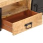 vidaXL TV-Schrank 140x30x40 cm Raues Mangoholz vidaXL TV-Schrank 140x30x40 cm Raues Mangoholz