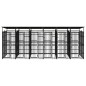 vidaXL Outdoor-Hundezwinger mit Dach Stahl 11,06 m² vidaXL Outdoor-Hundezwinger mit Dach Stahl 11,06 m²