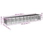 vidaXL Outdoor-Hundezwinger mit Dach Stahl 16,89 m² vidaXL Outdoor-Hundezwinger mit Dach Stahl 16,89 m²