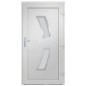 vidaXL Haustür Anthrazit 88x200 cm PVC vidaXL Haustür Anthrazit 88x200 cm PVC