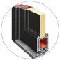 vidaXL Haustür Anthrazit 88x200 cm PVC vidaXL Haustür Anthrazit 88x200 cm PVC
