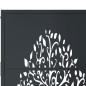 vidaXL Gartentor Anthrazit 105x105 cm Stahl Baum-Design vidaXL Gartentor Anthrazit 105x105 cm Stahl Baum-Design