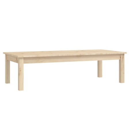 vidaXL Couchtisch 110x50x30 cm Massivholz Kiefer