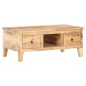 vidaXL Couchtisch 100x55x40 cm Raues Mangoholz vidaXL Couchtisch 100x55x40 cm Raues Mangoholz