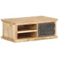 vidaXL Couchtisch mit Tür 90x50x35 cm Mango Massivholz vidaXL Couchtisch mit Tür 90x50x35 cm Mango Massivholz