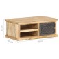 vidaXL Couchtisch mit Tür 90x50x35 cm Mango Massivholz vidaXL Couchtisch mit Tür 90x50x35 cm Mango Massivholz
