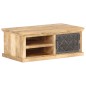 vidaXL Couchtisch mit Tür 90x50x35 cm Mango Massivholz vidaXL Couchtisch mit Tür 90x50x35 cm Mango Massivholz