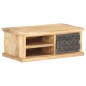 vidaXL Couchtisch mit Tür 90x50x35 cm Mango Massivholz vidaXL Couchtisch mit Tür 90x50x35 cm Mango Massivholz