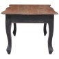 vidaXL Couchtisch Schwarz 120 x 60 x 45 cm Massivholz Mahagoni vidaXL Couchtisch Schwarz 120 x 60 x 45 cm Massivholz Mahagoni