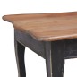 vidaXL Couchtisch Schwarz 120 x 60 x 45 cm Massivholz Mahagoni vidaXL Couchtisch Schwarz 120 x 60 x 45 cm Massivholz Mahagoni