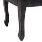 vidaXL Couchtisch Schwarz 120 x 60 x 45 cm Massivholz Mahagoni vidaXL Couchtisch Schwarz 120 x 60 x 45 cm Massivholz Mahagoni