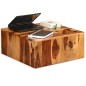 vidaXL Couchtisch Massivholz Palisander 70x70x30 cm vidaXL Couchtisch Massivholz Palisander 70x70x30 cm