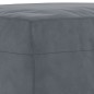 vidaXL 3-tlg. Sofagarnitur mit Kissen Dunkelgrau Samt vidaXL 3-tlg. Sofagarnitur mit Kissen Dunkelgrau Samt