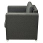 vidaXL Sessel Dunkelgrau Stoff vidaXL Sessel Dunkelgrau Stoff