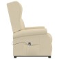 vidaXL Aufstehsessel Creme Stoff vidaXL Aufstehsessel Creme Stoff