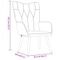 vidaXL Relaxsessel mit Hocker Taupe Stoff vidaXL Relaxsessel mit Hocker Taupe Stoff