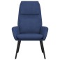 vidaXL Relaxsessel Blau Stoff vidaXL Relaxsessel Blau Stoff