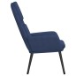 vidaXL Relaxsessel Blau Stoff vidaXL Relaxsessel Blau Stoff