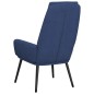 vidaXL Relaxsessel Blau Stoff vidaXL Relaxsessel Blau Stoff