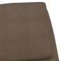 vidaXL Relaxsessel Taupe Stoff vidaXL Relaxsessel Taupe Stoff