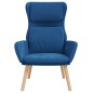 vidaXL Relaxsessel Blau Samt vidaXL Relaxsessel Blau Samt