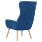 vidaXL Relaxsessel Blau Samt vidaXL Relaxsessel Blau Samt