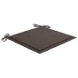 vidaXL Gartenstühle mit Taupe Kissen 6 Stk. Massivholz Teak vidaXL Gartenstühle mit Taupe Kissen 6 Stk. Massivholz Teak