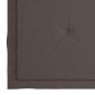 vidaXL Gartenstühle mit Taupe Kissen 6 Stk. Massivholz Teak vidaXL Gartenstühle mit Taupe Kissen 6 Stk. Massivholz Teak