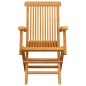 vidaXL Gartenstühle mit Roten Kissen 2 Stk. Massivholz Teak vidaXL Gartenstühle mit Roten Kissen 2 Stk. Massivholz Teak