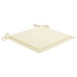 vidaXL Gartenstühle mit Creme Kissen 3 Stk. Massivholz Teak vidaXL Gartenstühle mit Creme Kissen 3 Stk. Massivholz Teak