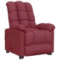 vidaXL Relaxsessel Elektrisch Weinrot Stoff vidaXL Relaxsessel Elektrisch Weinrot Stoff