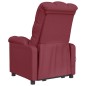 vidaXL Relaxsessel Elektrisch Weinrot Stoff vidaXL Relaxsessel Elektrisch Weinrot Stoff